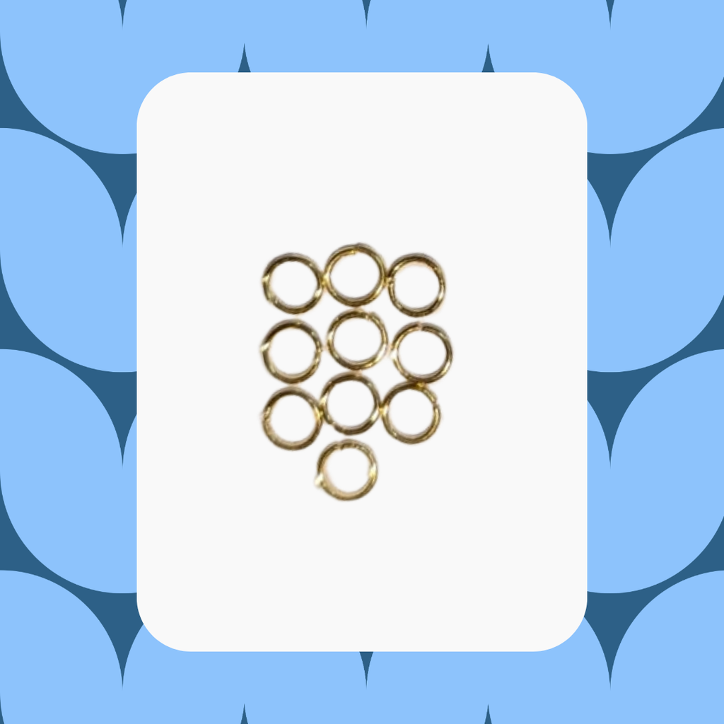 Paquete de 10 argollas para joyería