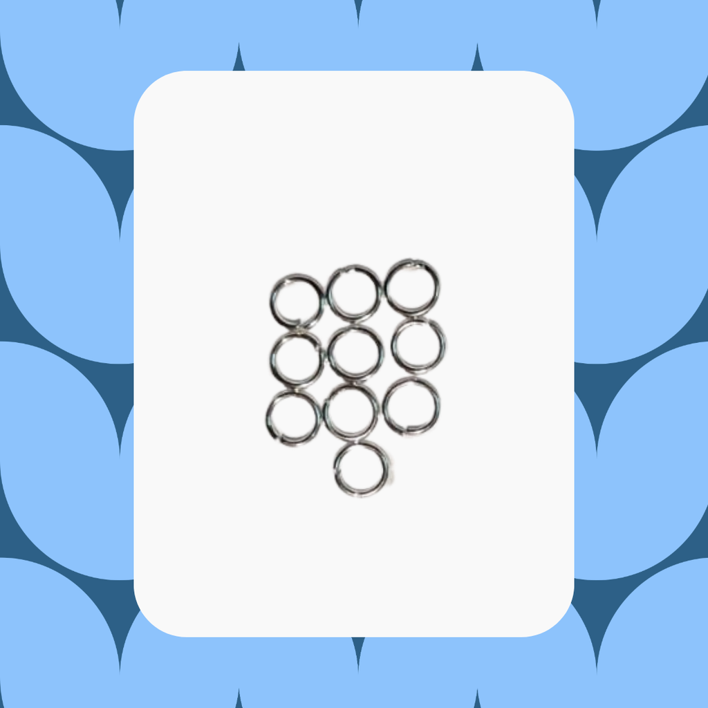 Paquete de 10 argollas para joyería