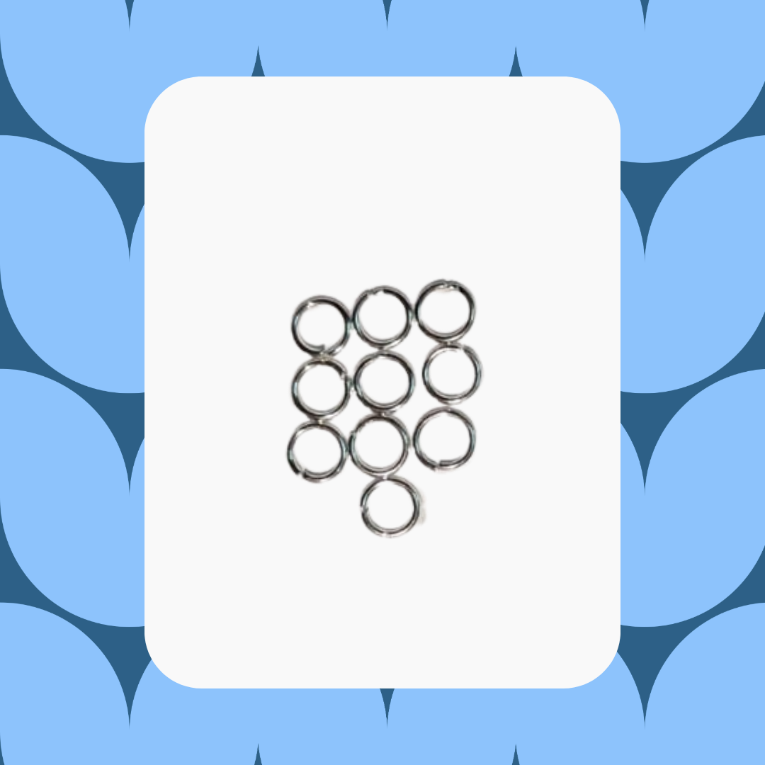 Paquete de 10 argollas para joyería