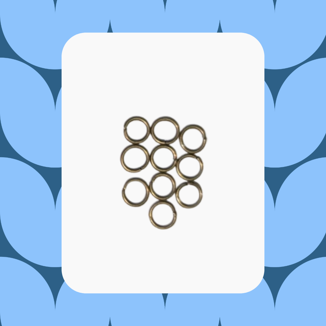 Paquete de 10 argollas para joyería