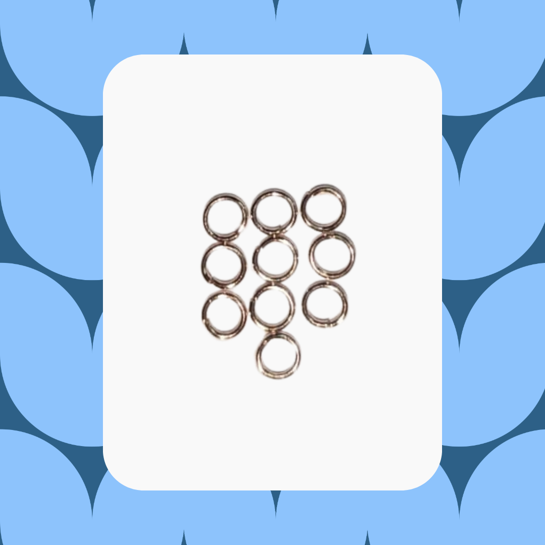 Paquete de 10 argollas para joyería