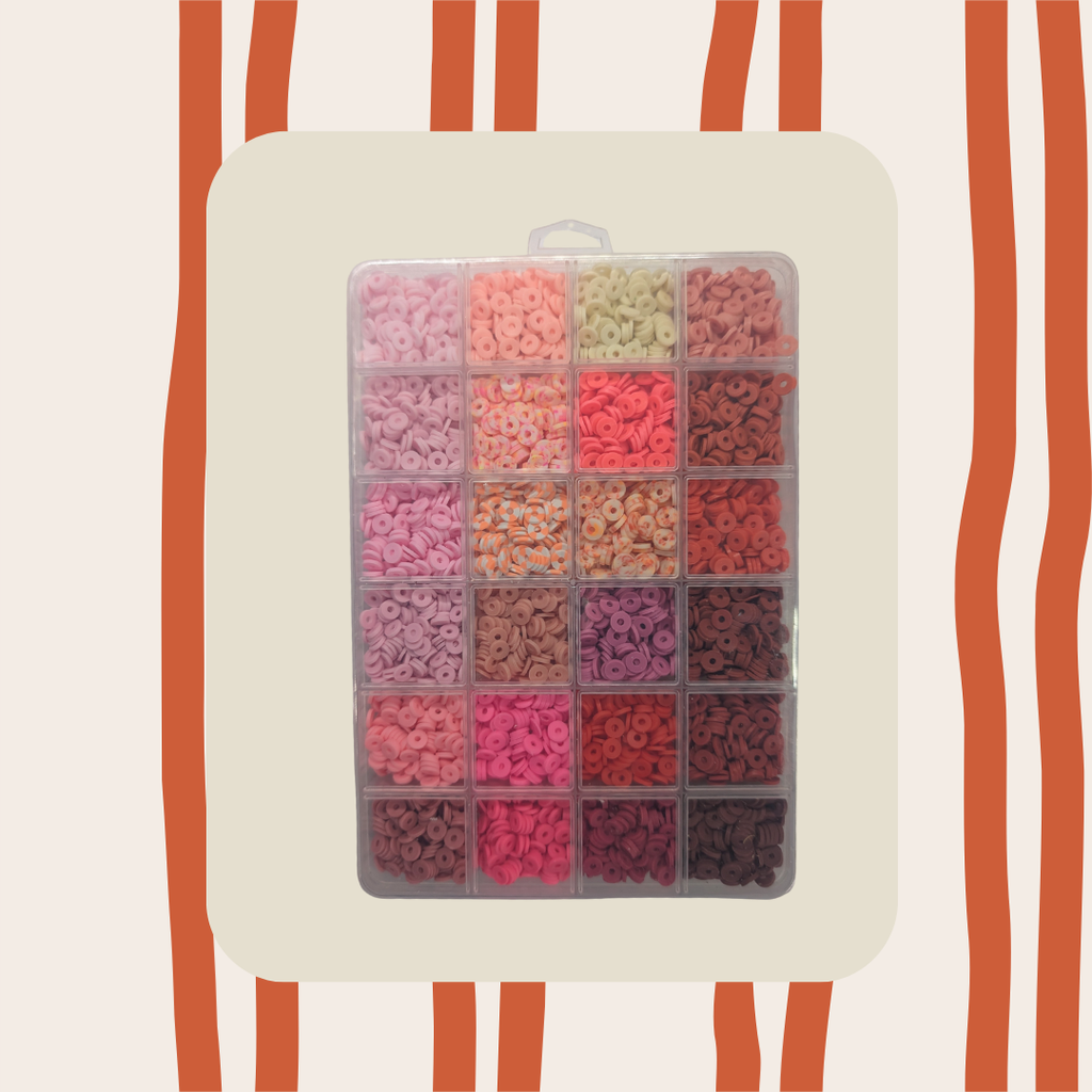 Cuentas de arcilla polimérica (varios colores)