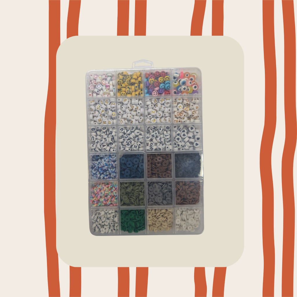 Cuentas de arcilla polimérica (varios colores)