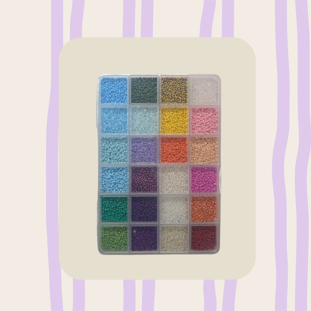 Cuentas de cristal (Varios colores)