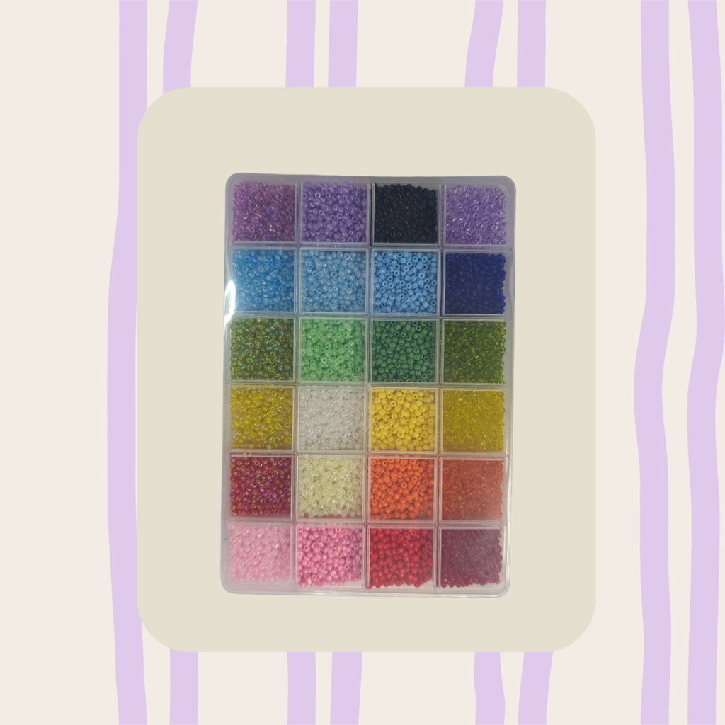 Cuentas de cristal (Varios colores)