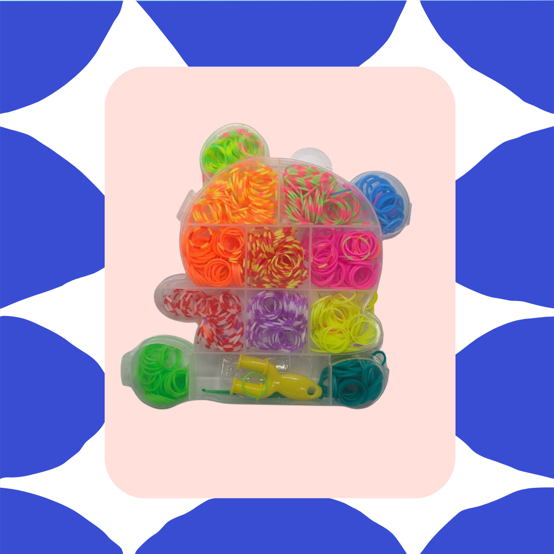 Kit DIY para hacer pulseras de ligas