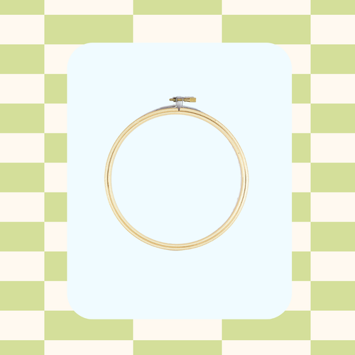 Aro de bordar mediano de bambú 6 pulgadas (15.24 cm)