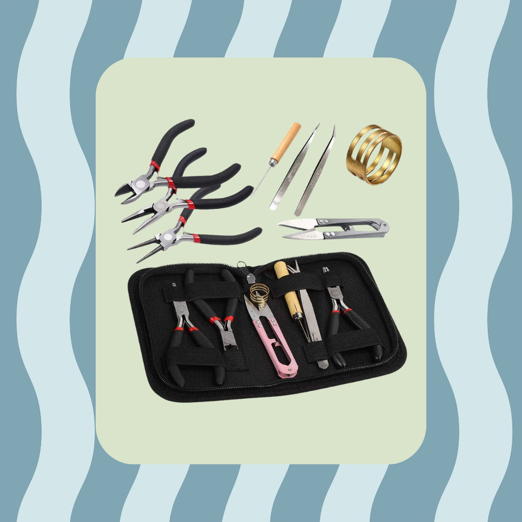 Kit de pinzas y herramientas básico de joyería
