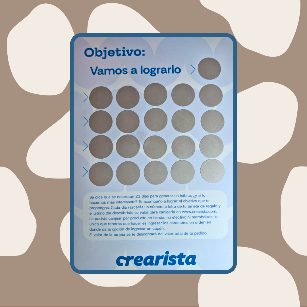 Tracker de Hábitos: 21 días de acompañamiento y un premio sorpresa