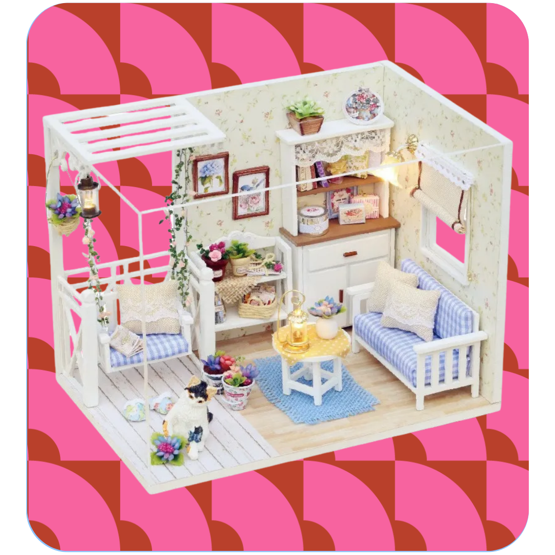 DIY Habitación miniatura Cottage