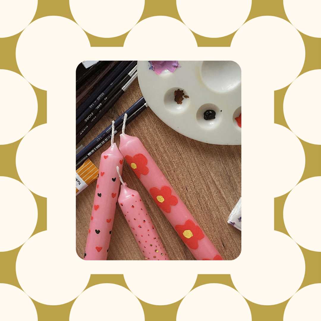 Kit para pintar velas